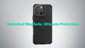 Ốp lưng chống sốc sạc từ tính ESR Cyber Tough Case with Stash Stand (HaloLock) cho iPhone 16 Pro/ iPhone 16 Promax