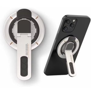 1Pc 360°Roration Stand For Mobile Phone Magnetic Ring Phone Grip Magnetic Suction Handphone Gym Universal Finger Ring Bracket