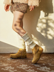 Reemoor | Winter New Fashion Fringe Ankle Boot