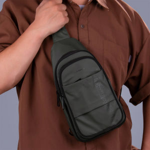 Large Capacity Oxford Cloth Crossbody Bag for Men Single Shoulder Chest Bag Sporty Leisure Backpack for Teenagers And Adults