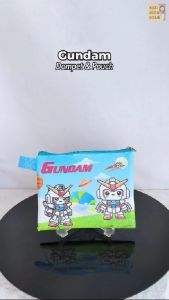 Gundam Mini Wallet Case Pouch Sling Bag Tas Selempang Mouse Pad Cover Passport