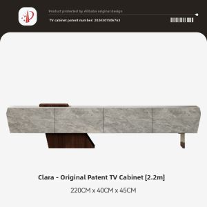 Minimalist Suspended TV Cabinet for Living Room