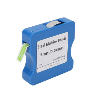 PIORPOY 1 Roll Dental Steel Matrix Bands Strips Roll Dentistry Department Tools Matrice 3 Meters Length Dentist Lab Goods