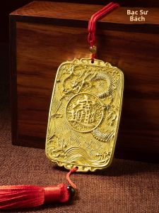 TONGSHIFU | Bùa May Mắn Treo Cổ Đồng