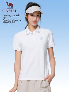 CAMEL | Quick Dry Womens Polo Shirt