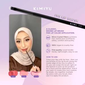 Glamoire - KIMIYU Lip Brush F09: Aksesori Makeup Premium
