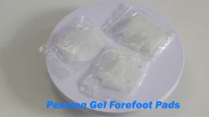 Pexmen 2Pcs Gel Forefoot Pad Breathable Ball of Foot Cushions Metatarsal Pads for Women and Men Pain Relief Foot Protector