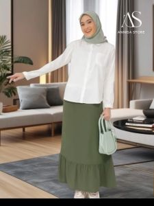 Baju Rok Wanita Remaja Daily Outfit Nibras Youth Inspire