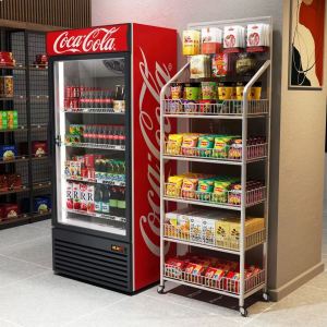 Supermarket Snack Shelf Display Grocery Rack 5 Layers For Store Rack Kitchen Rack Organizer Space Savers