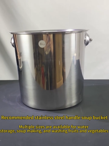Sealed Storage Bucket With Handle Stainless Steel Rice Dispenser Sale Rice Keeper Storage Multifunctional Food Container Kitchen Moisture-Proof Rice Barrel Kitchen Organizer 5KG/10KG/25KG/50KG