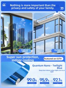 ZTION | One-way Visibility Privacy Film