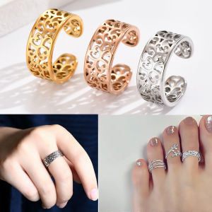 3pcs Set Stainless Steel Arrow Head Summer Fashion Foot Leg Beach Geometric Open Barefoot Finger Rings Toe Rings Women Jewelry