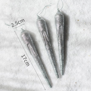 Juhuan คริสต์มาสแก้วตกแต่งเครื่องประดับสโนว์บอลหน้าต่างส่องสว่างปาร์ตี้แขวนไฟตกแต่งต้นคริสต์มาส