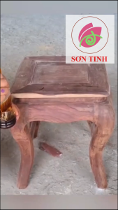 Sơn giả gỗ 800g Dolphin sơn bóng cánh gián 777 chuyên tạo bóng gỗ và tạo vân giả gỗ