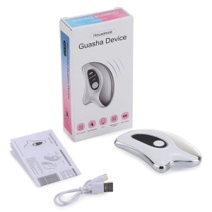 HailiCare | Dụng Cụ Massage Mặt Bằng Đá Gua Sha Điện Tử Có Chức Năng Làm Nóng Và Rung Giúp Nâng Cơ & Làm Săn Chắc Da Mặt Và Toàn Thân Dụng Cụ Cạo Gua Sha SPA