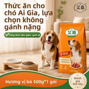 Thức Ăn Cho Chó Thành Niên Vị Bò Ngon 500g