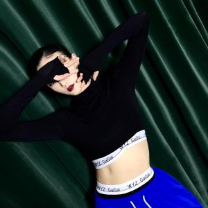 Slimming High Waist Jazz Neckline Ladies Base Shirt T-Shirt High Quality Polyester Long Sleeve Short Length Commute Style