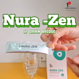 Nura-Zen promotes calming relieves stress and improves sleep quality (30 S/Box) [Exp: 08/2027]