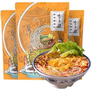 李子柒螺蛳粉 好歡螺螺絲粉 柳州螺蛳粉加辣加臭 luosifen 螺狮粉 liziqi hao huan luo liuzhou snail rice noodles