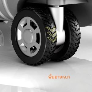 ฝาครอบยางสำหรับล้อกระเป๋าเดินทางแบบเงียบ ฝาครอบป้องกันเปลี่ยนเป็นฝาครอบล้ออเนกประสงค์ซิลิโคน