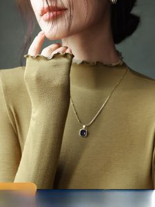 MiiOW | Wood Ear Edge Underwear Long Sleeve T-shirt for Women