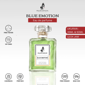 Delisa Eau De Parfume Blue Emotion - Elegan Seksi Aroma Manis Memikat Elegan