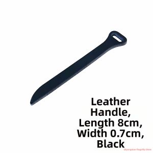 Decorative Horween Leather Zipper Pulls