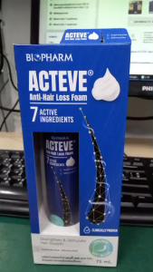 Biopharm ACTEVE Anti-Hair Loss Foam 75 ml