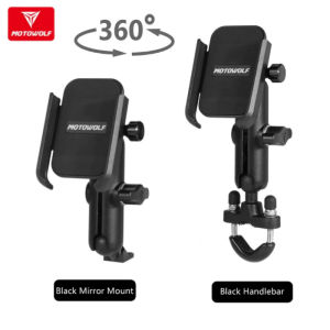 Holder HP Motor Spion Motowolf v3 Holder HP Besi 360 Almunium Alloy