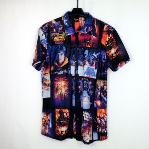 Kemeja Pria/Wanita Lengan Pendek/SPOON/Motif Star wars