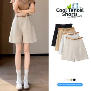La Chapelle | Cool and Breathable Khaki Tencel Linen Culottes