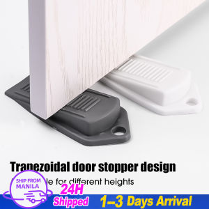 3Pcs Baby Safety Prevent Clamping Hand Protector Rubber Wedge Shaped Door Stops Non-Slip Floor Door Stopper