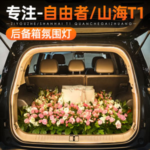 JETOUR Freedom T1 Tail Trunk Atmosphere Light Lighting LED Decoration Light Interior No Damage Modification Car Accessories