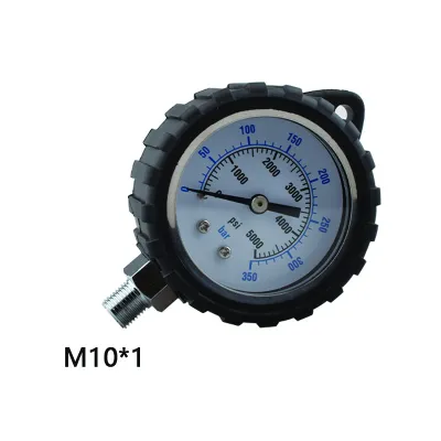 Scuba M10 * 1 5000psi/350bar Đồng hồ đo áp suất manometer trạm Soda nước lặn dòng khí nén phụ kiện