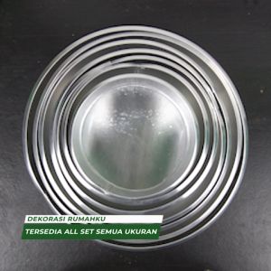 Loyang Bolu Bulat - Cetakan Bolu Bulat Baking Pan - Loyang Bolu Bulat Anti Lengket Lengkap