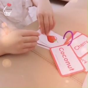 Flash Card Kartu Pintar Anak Bahasa Inggris | English Flashcard Free Kotak Box Ring | Belajar Alfabet Membaca Abjad Huruf Angka Bentuk Warna Gambar Hewan Binatang Buah Kendaraan Transportasi Alphabet Mainan Montessori Edukasi Edukatif Balita Murah