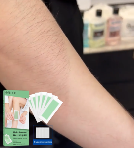 EELHOE Hair removal wax strips for whole body suitable for multiple areas boxed quick hair removal clean without leaving black spots