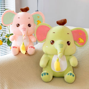 GUAIBUDIAN | Cute Banana-shaped Elephant Plush Toy