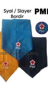 SCRAF PMI BORDIR PANJANG 130 CM/ SYAL PMI