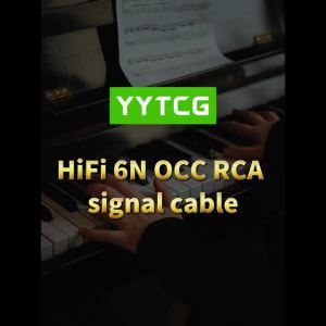 YYTCG | YYTCG Cáp Âm Thanh Nổi HIFI Hiệu Suất Cao RCA 1 Cặp 2 RCA Đến 2 RCA Kết Nối Cáp Âm Thanh Cho DVD CD Bộ Khuếch Đại
