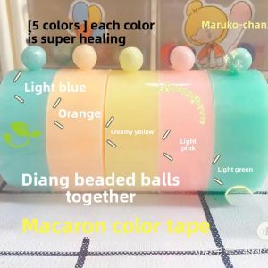 Transparent Tape Sticky Ball Ice Color High Transparency Hand Pulling Crystal Stress Relief Ball Stationery Business Supplies