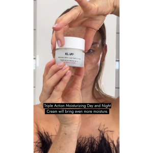 KLAPP Triple Action Moisturizing Day + Night Cream 50ml Intense & Long-Lasting Hydration Boost For All Skin Types