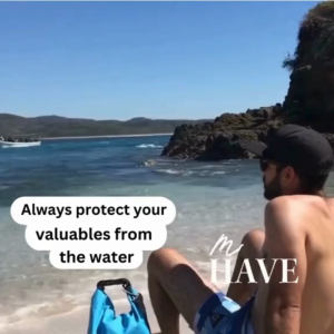 Dry Bag Ocean Pack Tas Ransel Selempang Travel Hiking Pantai Olahraga Fitness Pancing Pelampung Renang Anti Air Waterproof 5L Liter