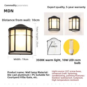MARTINI | Waterproof Simple Outdoor Wall Light