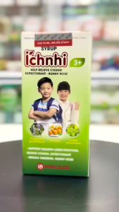 Siro Ích nhi 3+ Nam Dược giúp giảm ho đờm sổ mũi (90ml)