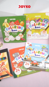 JOYKO Coloring Book CLBK-3501/3503 - Buku Mewarnai Gambar Anak SATUAN Murah