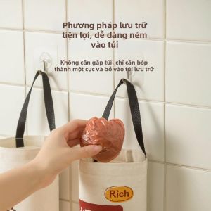 Túi Treo Lưu Trữ Đa Năng Gắn Tường Cho Bếp