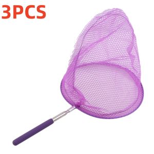 Retractable Fishing Net Insect Butterfly Dragonfly Net Outdoor Portable Fishing Net Children Fun Game Fishing Toys