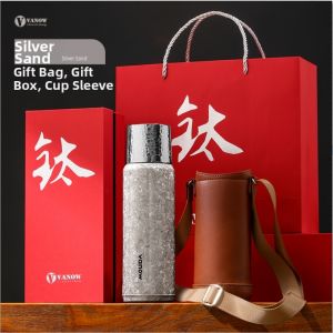 Vanow | Pure Titanium Double-layer Thermal Mug