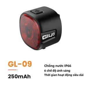 Đèn Hậu Phanh Thông Minh Cho Xe Đạp Địa Hình/xe Đạp Đường Trường Đèn LED Phía Sau Chống Nước IPX6 Với Cảm Biến Tự Động RGB Có Thể Điều Chỉnh Độ Sáng